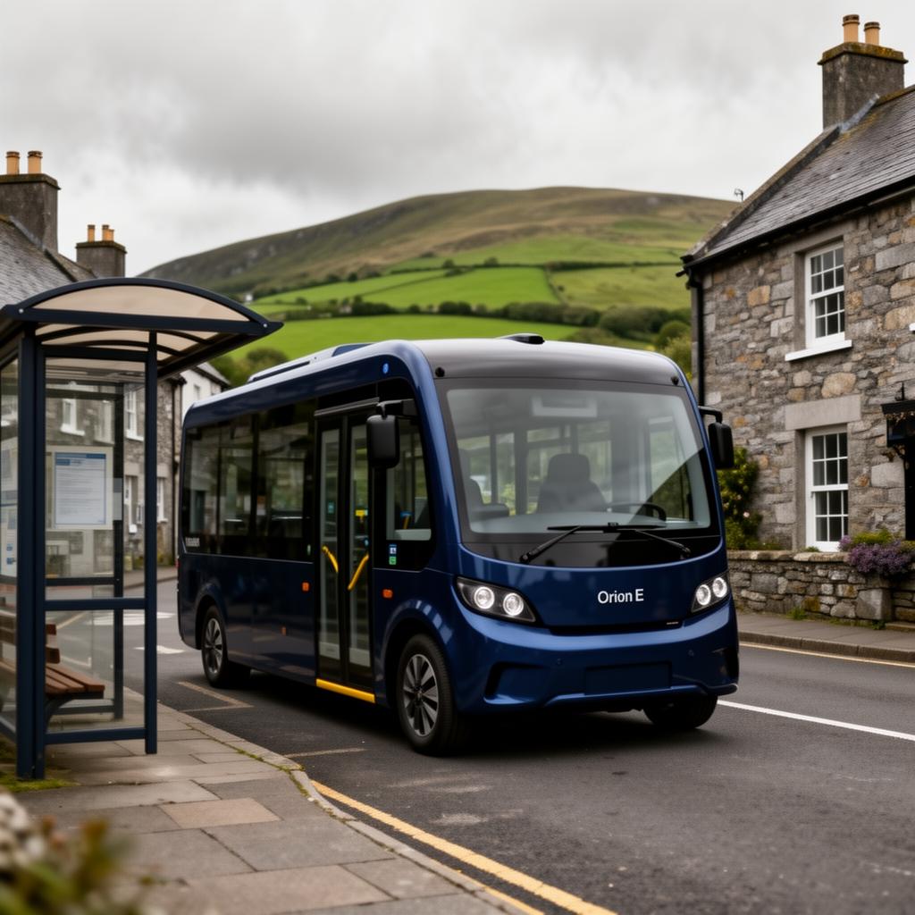 Mellor Orion E 16-seat Accessible — electric minibus Ireland 2026