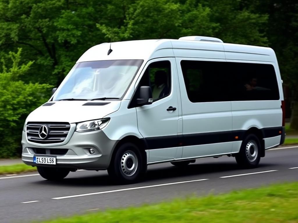 Mercedes-Benz eSprinter 20-seat Minibus — electric minibus Ireland 2026